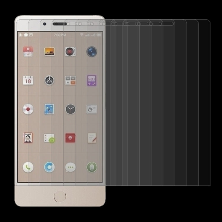 10 PCS Smartisan Nut Pro 0.26mm 9H Surface Hardness 2.5D Curved Edge Tempered Glass Front Screen Protector