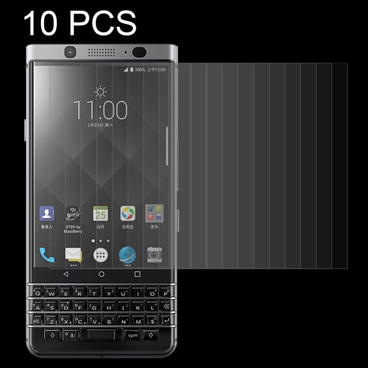 10 PCS for BlackBerry Keyone 0.26mm 9H Surface Hardness 2.5D Curved Edge Tempered Glass Screen Protector