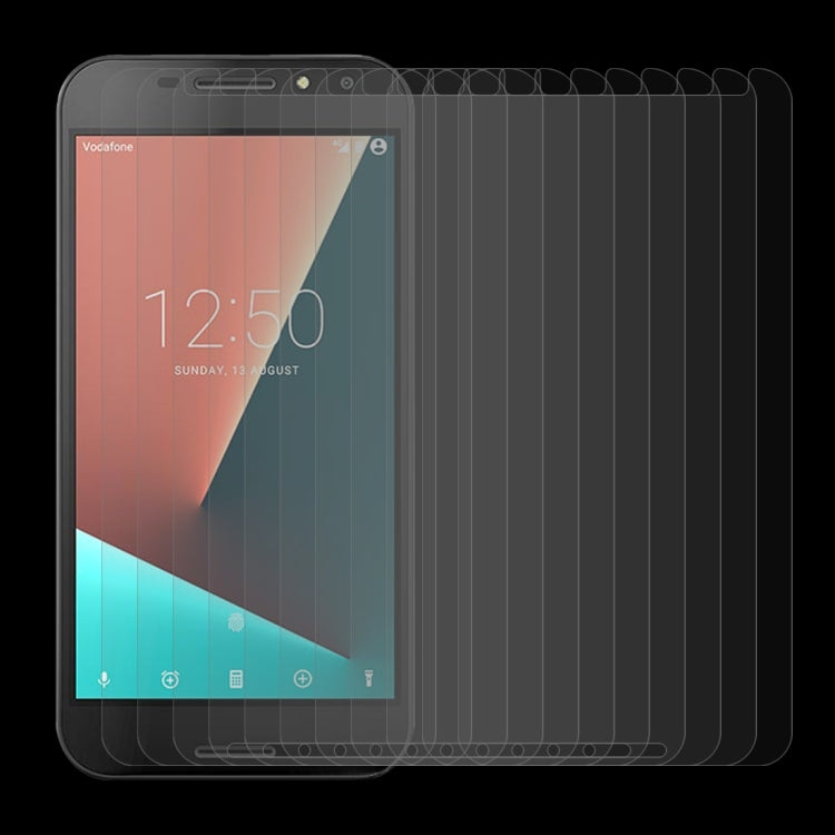 10 PCS for Vodafone Smart N8 0.26mm 9H Surface Hardness 2.5D Curved Edge Tempered Glass Screen Protector