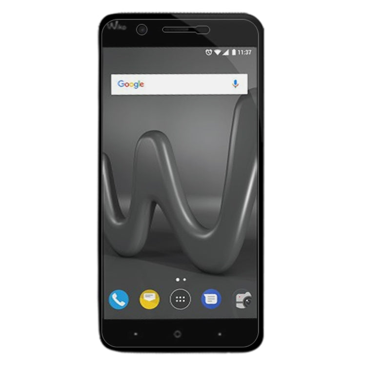 2 PCS for Wiko Harry 0.26mm 9H Surface Hardness 2.5D Curved Edge Tempered Glass Screen Protector