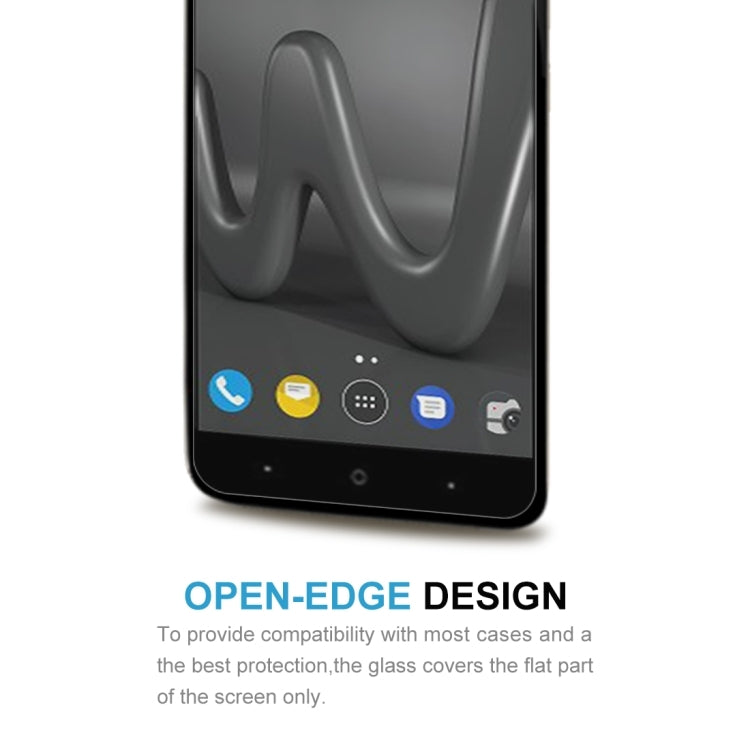 10 PCS for Wiko Harry 0.26mm 9H Surface Hardness 2.5D Curved Edge Tempered Glass Screen Protector