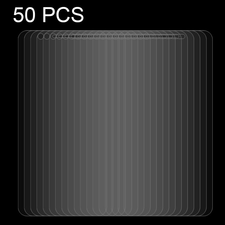 50 PCS for Wiko Harry 0.26mm 9H Surface Hardness 2.5D Curved Edge Tempered Glass Screen Protector