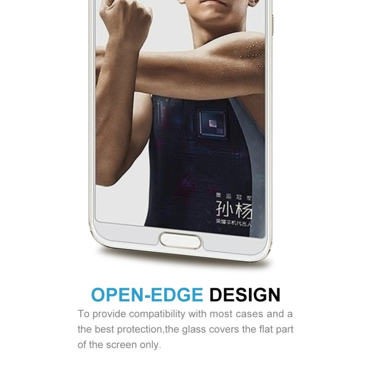 10 PCS for Huawei Honor V10 0.26mm 9H Surface Hardness 2.5D Curved Edge Tempered Glass Screen Protector