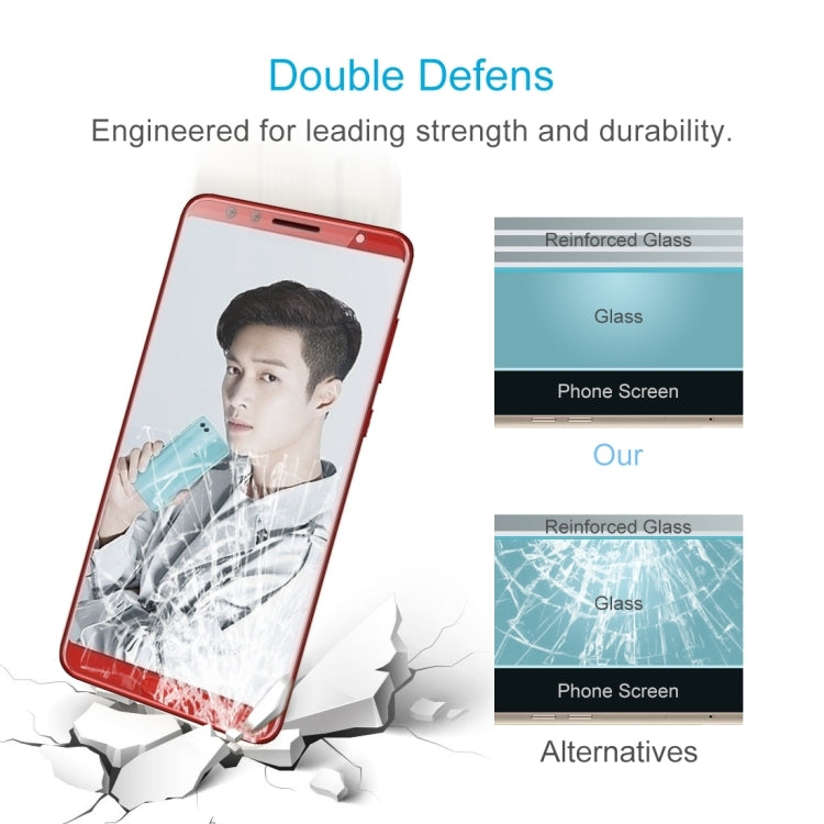 2 PCS for Huawei nova 2s 0.26mm 9H Surface Hardness 2.5D Curved Edge Tempered Glass Screen Protector