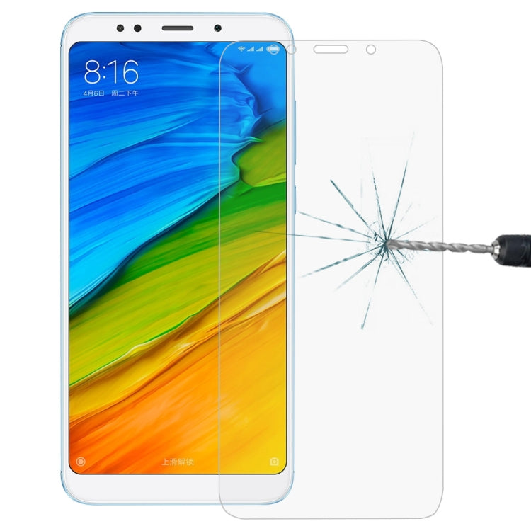 For Xiaomi Redmi 5 Plus  0.26mm 9H Surface Hardness 2.5D Curved Edge Tempered Glass Screen Protector