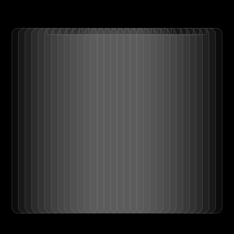 50 PCS for HTC U11+ 0.26mm 9H Surface Hardness 2.5D Curved Edge Tempered Glass Screen Protector