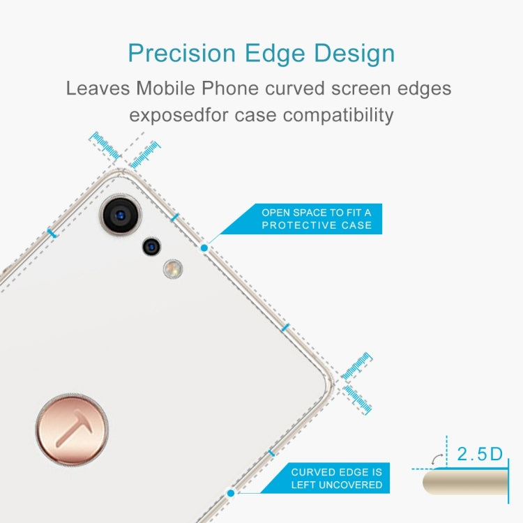 For Smartisan     Nut Pro 2 0.26mm 9H Surface Hardness 2.5D Curved Edge Tempered Glass Back Screen Protector