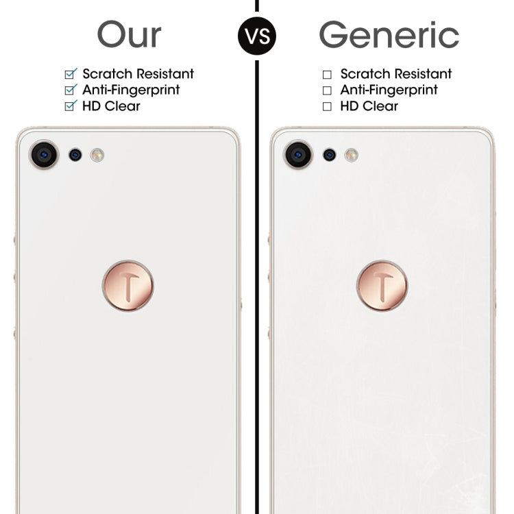 2 PCS for  Smartisan Nut Pro 2 0.26mm 9H Surface Hardness 2.5D Curved Edge Tempered Glass Back Screen Protector