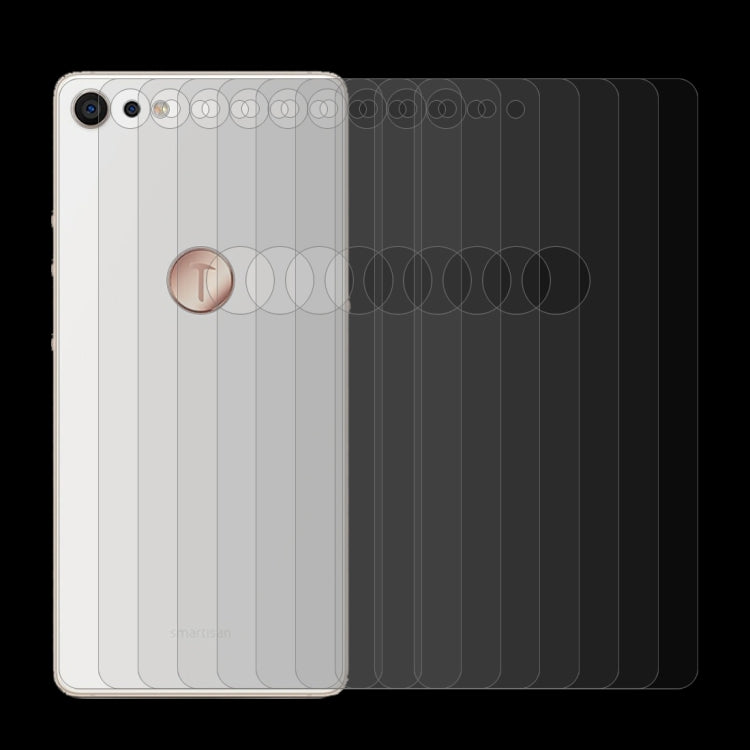 10 PCS for  Smartisan Nut Pro 2 0.26mm 9H Surface Hardness 2.5D Curved Edge Tempered Glass Back Screen Protector