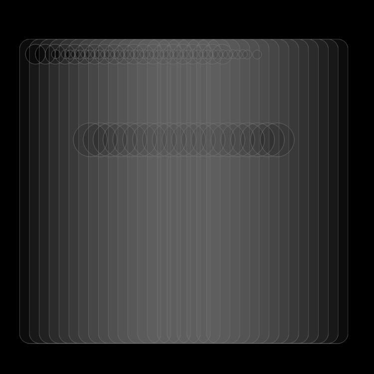 50 PCS for  Smartisan Nut Pro 2 0.26mm 9H Surface Hardness 2.5D Curved Edge Tempered Glass Back Screen Protector