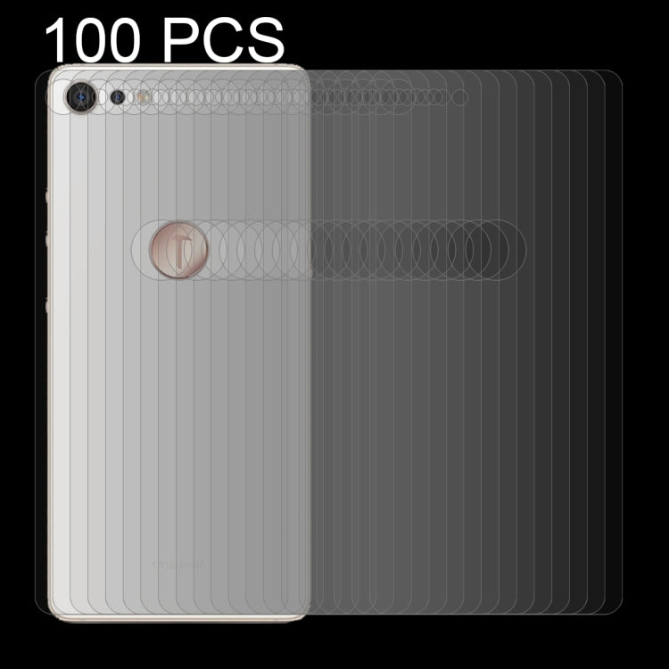 100 PCS for  Smartisan Nut Pro 2 0.26mm 9H Surface Hardness 2.5D Curved Edge Tempered Glass Back Screen Protector