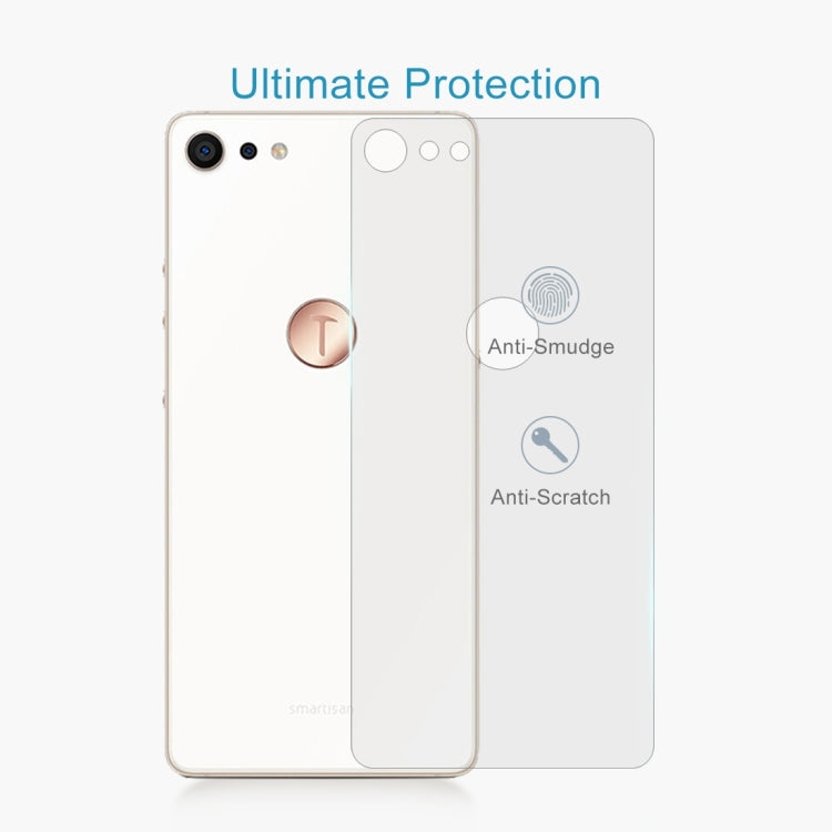 100 PCS for  Smartisan Nut Pro 2 0.26mm 9H Surface Hardness 2.5D Curved Edge Tempered Glass Back Screen Protector