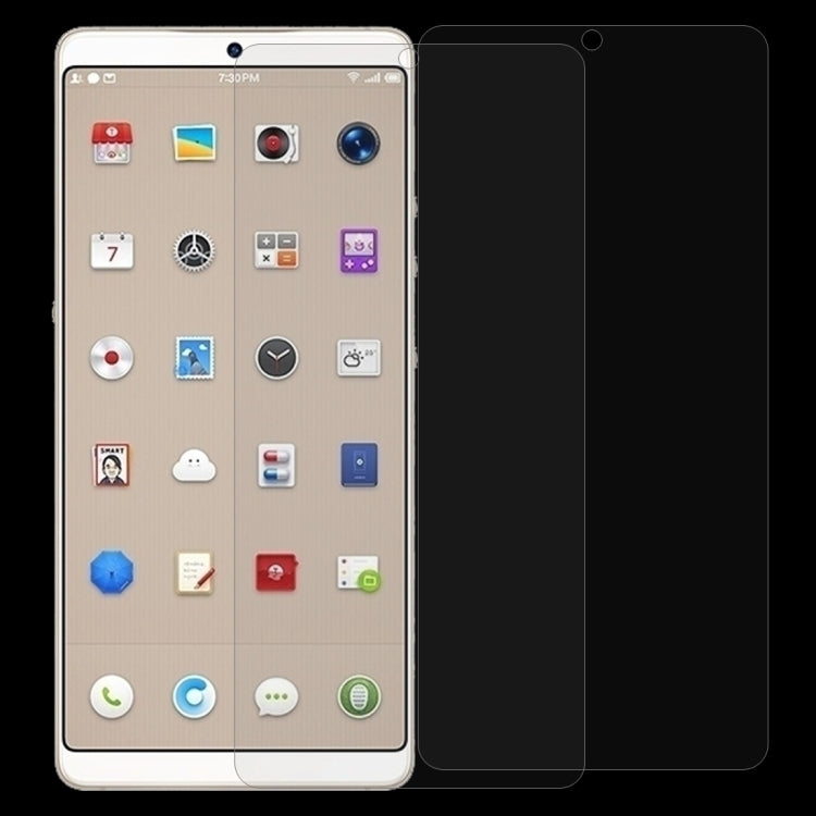 2 PCS for  Smartisan Nut Pro 2 0.26mm 9H Surface Hardness 2.5D Curved Edge Tempered Glass Front Screen Protector