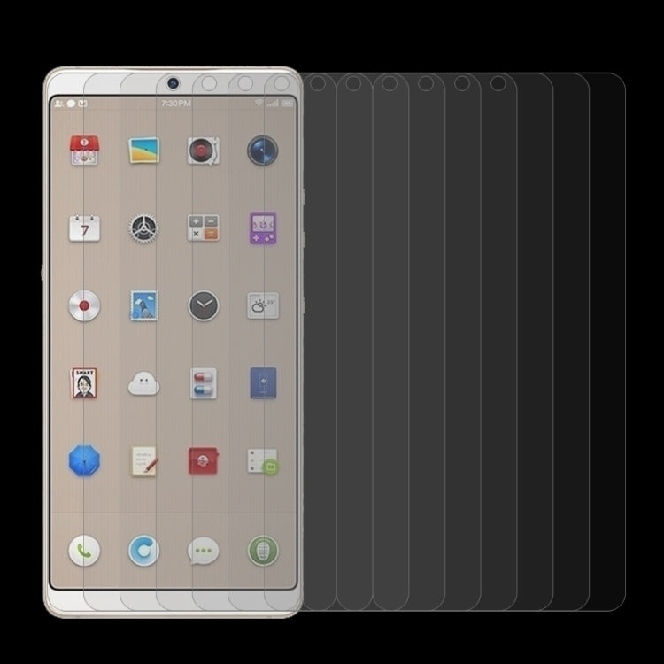 10 PCS for  Smartisan Nut Pro 2 0.26mm 9H Surface Hardness 2.5D Curved Edge Tempered Glass Front Screen Protector