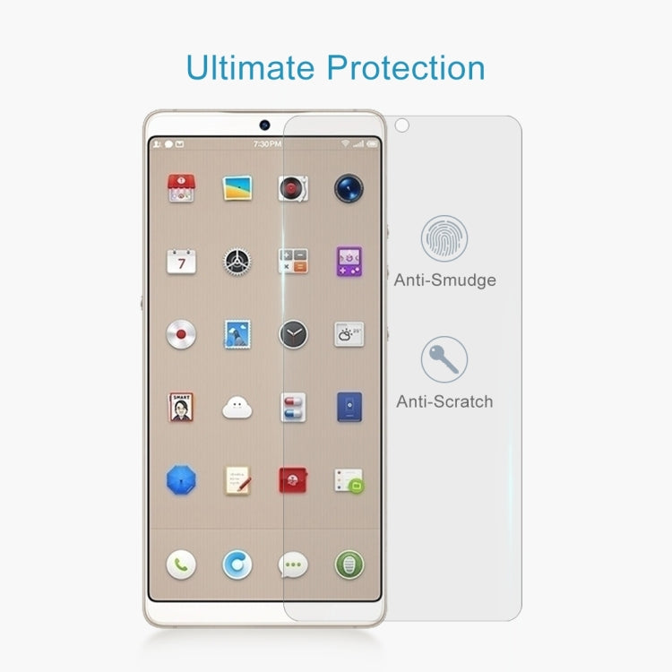 100 PCS for  Smartisan Nut Pro 2 0.26mm 9H Surface Hardness 2.5D Curved Edge Tempered Glass Front Screen Protector