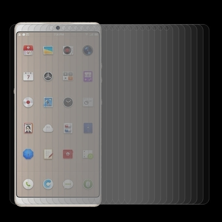 100 PCS for  Smartisan Nut Pro 2 0.26mm 9H Surface Hardness 2.5D Curved Edge Tempered Glass Front Screen Protector