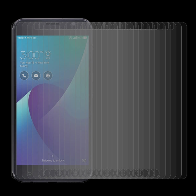 100 PCS Asus ZenFone V V520KL 0.26mm 9H Surface Hardness 2.5D Curved Edge Tempered Glass Screen Protector