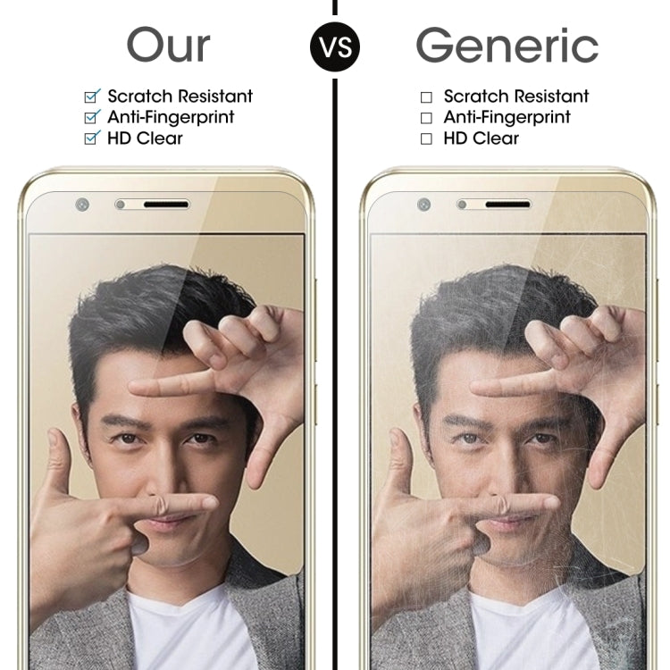 For Huawei Honor 9 0.26mm 9H Surface Hardness 2.5D Curved Edge Tempered Glass Screen Protector
