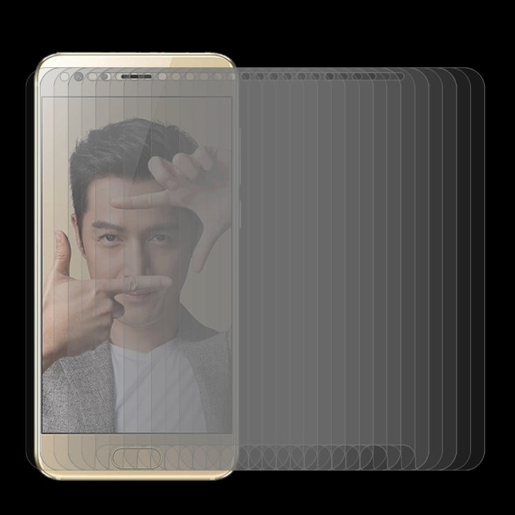 100 PCS for Huawei Honor 9 0.26mm 9H Surface Hardness 2.5D Curved Edge Tempered Glass Screen Protector