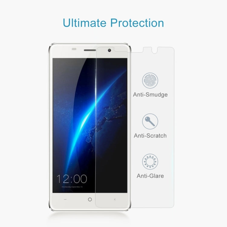 OCUBE for  LEAGOO M5 0.26mm 9H Surface Hardness 2.5D Explosion-proof Non-full Screen Tempered Glass Screen Film