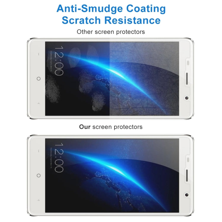 OCUBE for  LEAGOO M5 0.26mm 9H Surface Hardness 2.5D Explosion-proof Non-full Screen Tempered Glass Screen Film