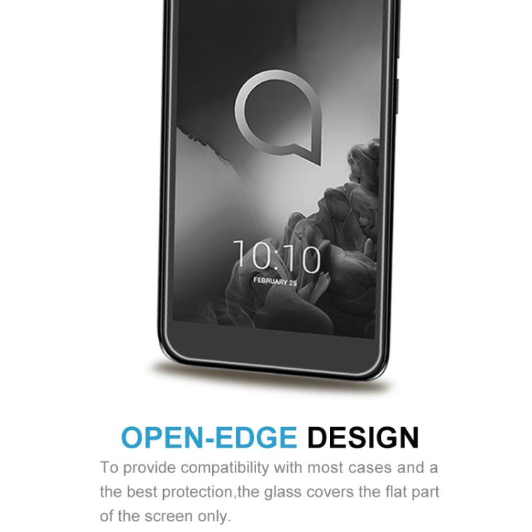 For Alcatel 1 (2019) 2.5D Non-Full Screen Tempered Glass Film