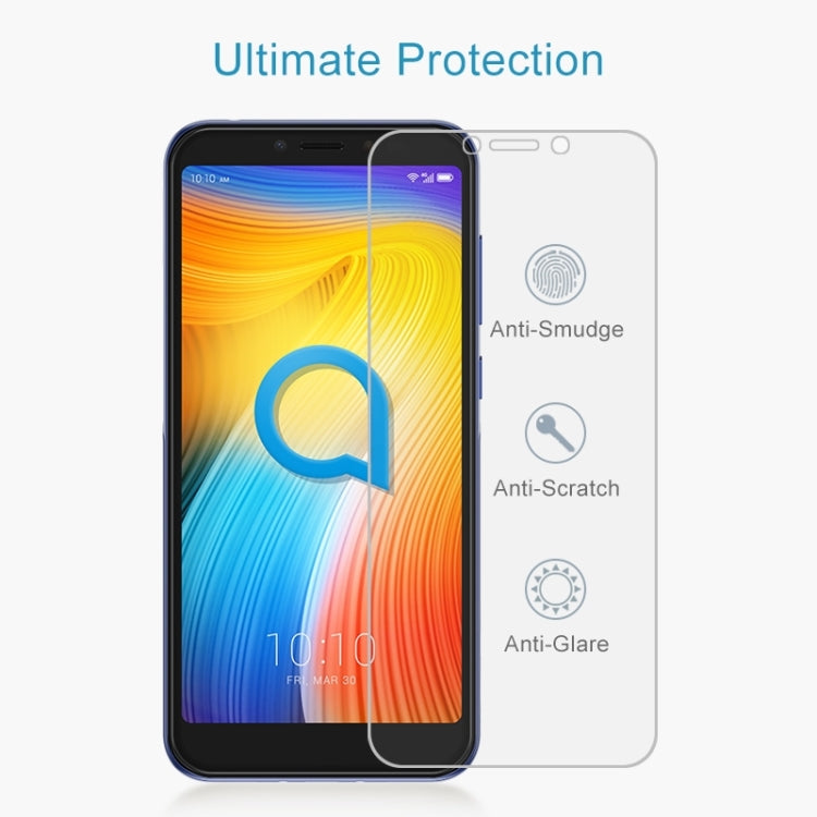 For Alcatel 1S 2.5D Non-Full Screen Tempered Glass Film