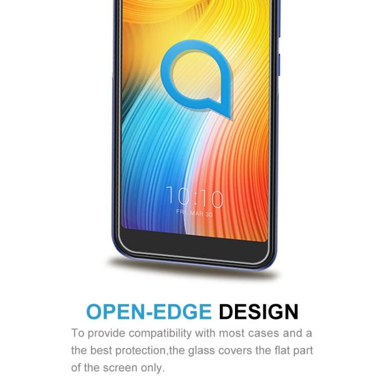 10 PCS 9H 2.5D Non-Full Screen Tempered Glass Film For Alcatel 1S