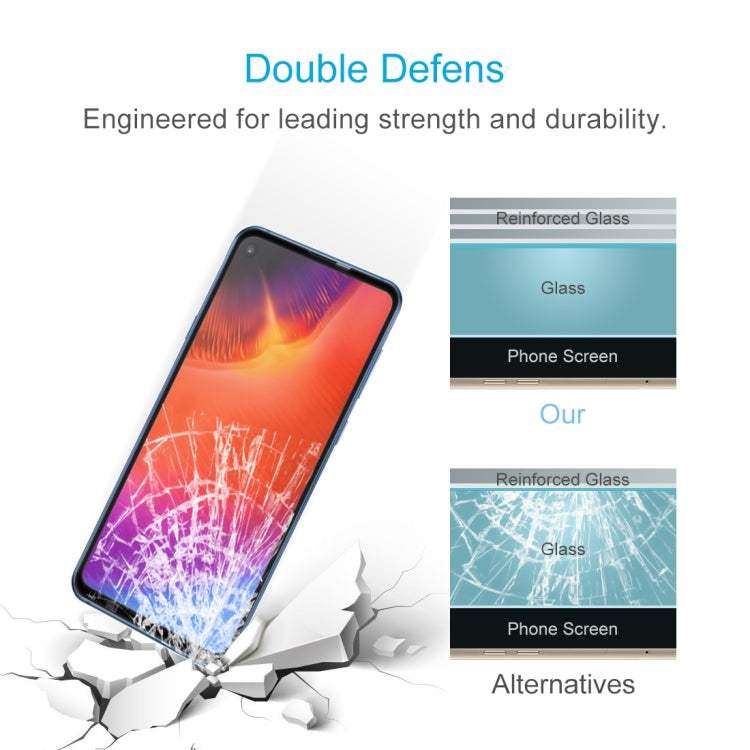 9H 9D Full Screen Tempered Glass Screen Protector for Galaxy A9 Pro 2019(Black)