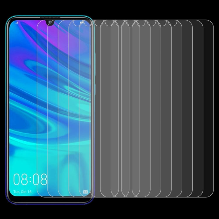 10 PCS 0.26mm 9H 2.5D Tempered Glass Film for Honor 10 Lite / P Smart (2019) / Honor 10i