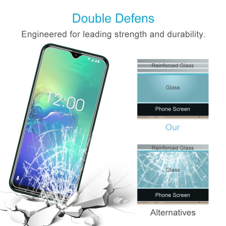 10 PCS 9H 2.5D Non-Full Screen Tempered Glass Film For Cubot C15 Pro