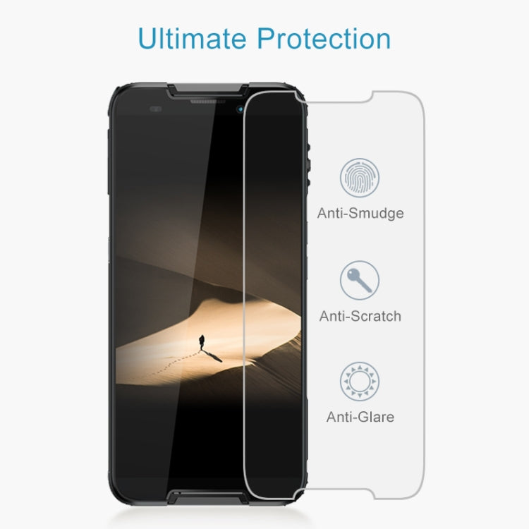 For Cubot Quest 2.5D Non-Full Screen Tempered Glass Film
