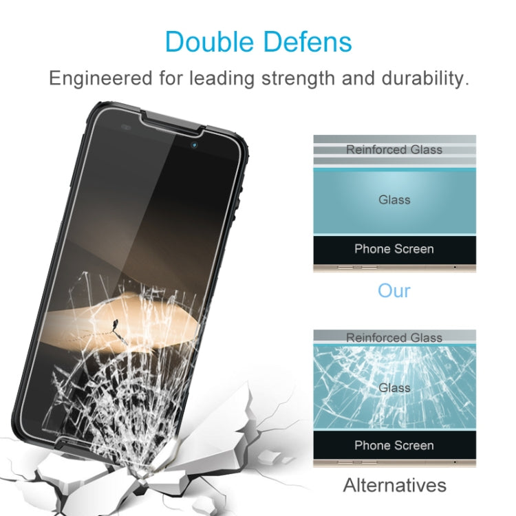 For Cubot Quest 2.5D Non-Full Screen Tempered Glass Film