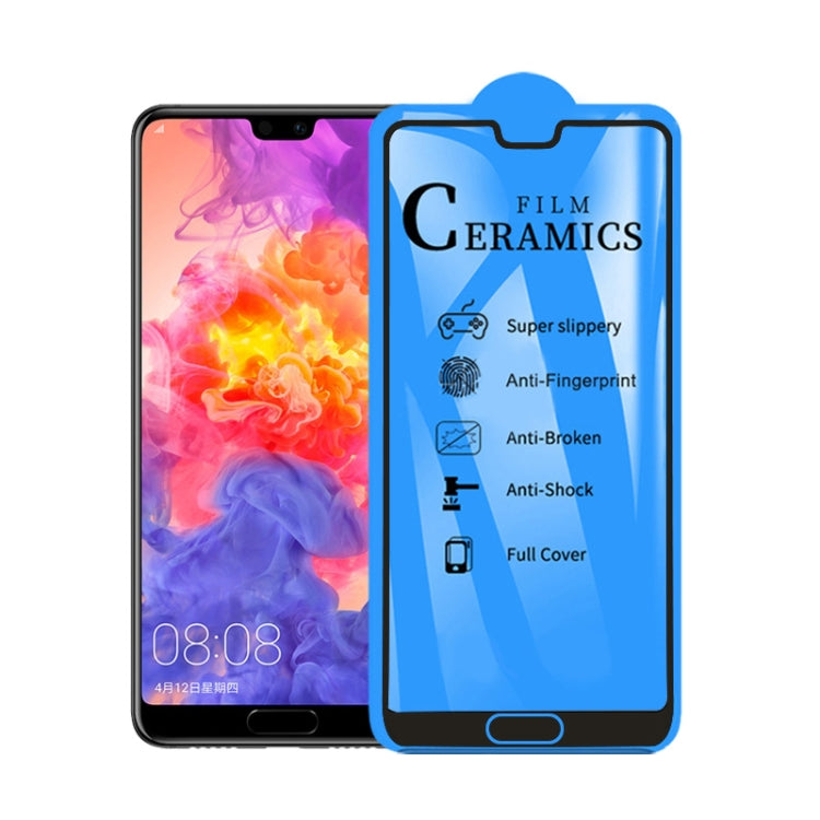 2.5D Full Glue Full Cover Ceramics Film For Huawei P20 Pro