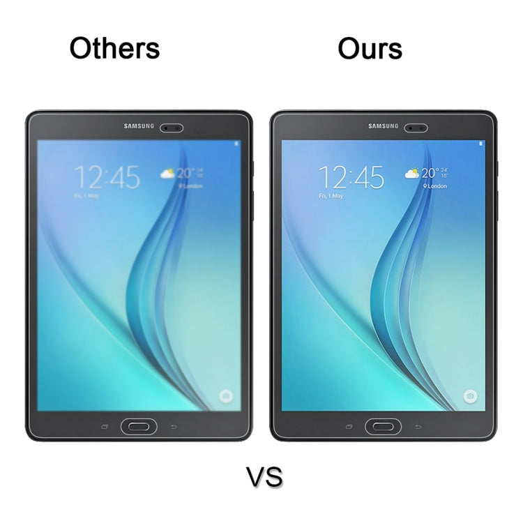 75 PCS 0.3mm 9H Full Screen Tempered Glass Film for Galaxy Tab A Plus 9.7 / P550