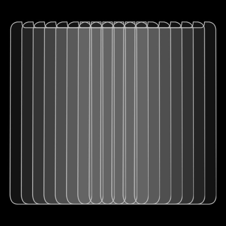 50 PCS For Cubot X19 2.5D Non-Full Screen Tempered Glass Film