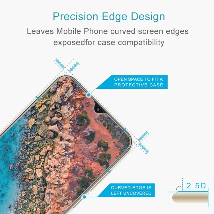 For Cubot X20 2.5D Non-Full Screen Tempered Glass Film