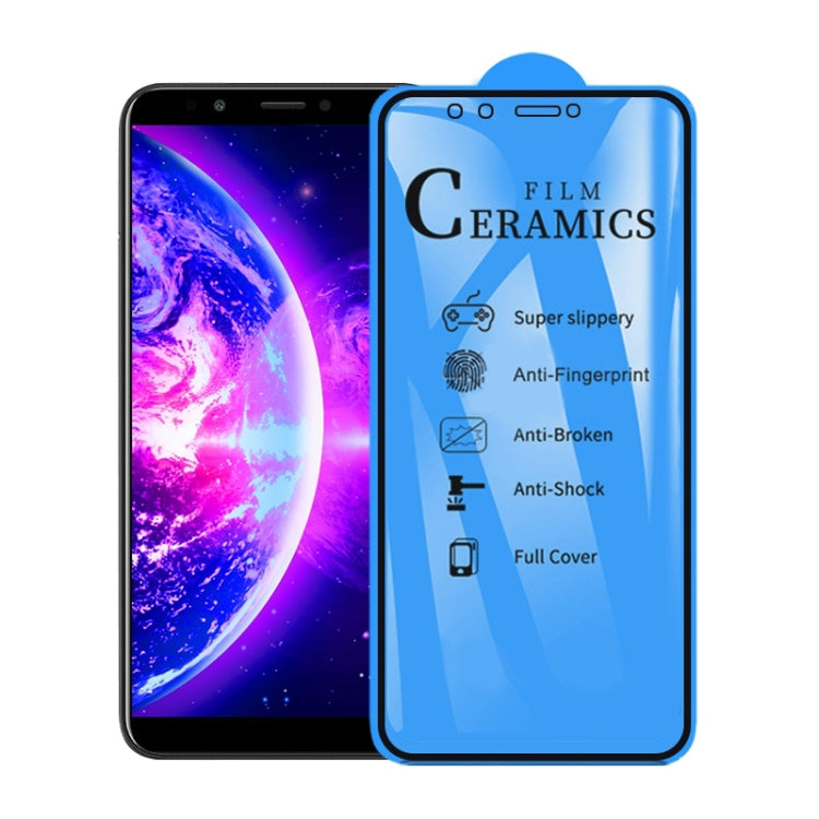 25 PCS 2.5D Full Glue Full Cover Ceramics Film for Huawei Honor 7C