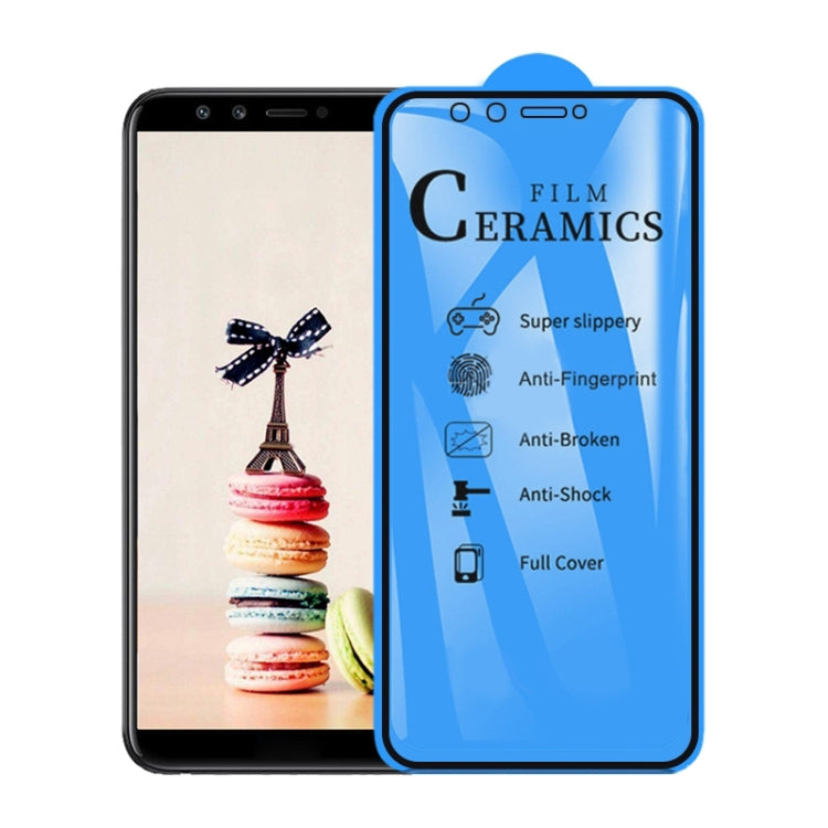 25 PCS 2.5D Full Glue Full Cover Ceramics Film for Huawei Honor 9 Lite