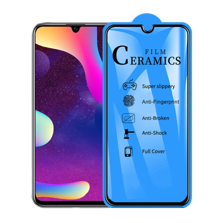 25 PCS 2.5D Full Glue Full Cover Ceramics Film for Huawei Honor 10 Lite / Honor 20 Lite / P Smart (2019)
