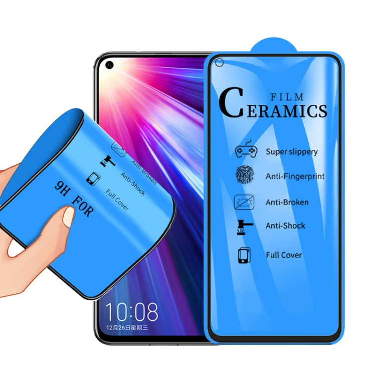 2.5D Full Glue Full Cover Ceramics Film for Huawei Nova 4 / Honor V20
