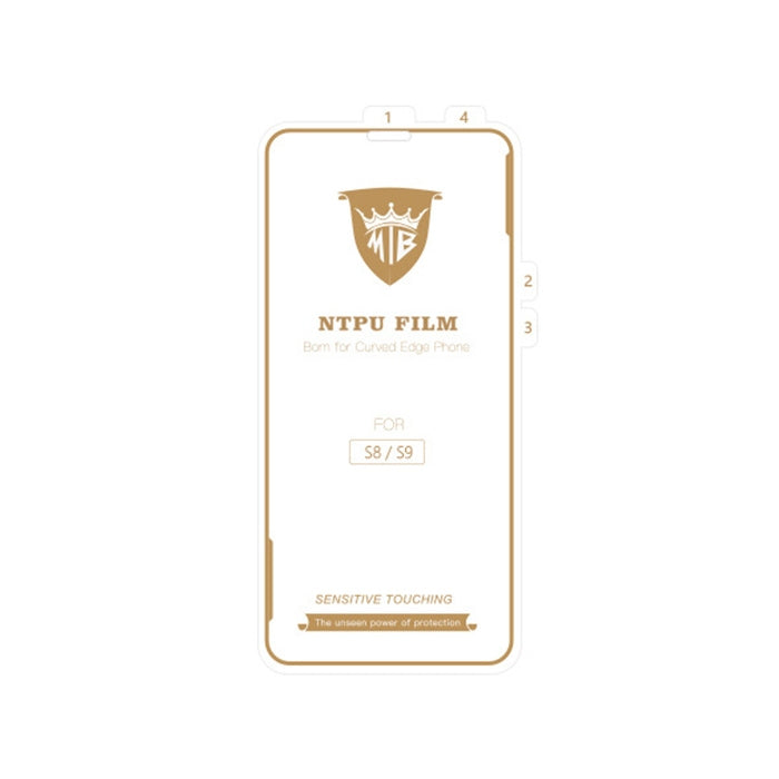 MIETUBL 0.15mm Curved Full Screen Protector Hydrogel Film Front Protector for Galaxy S8 / S9