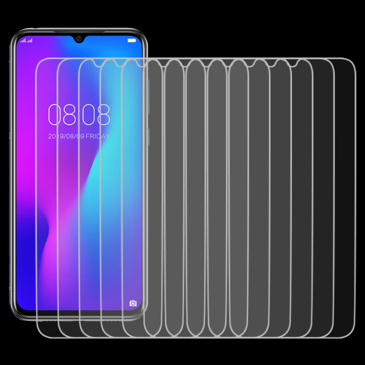 50 PCS For DOOGEE N20 2.5D Non-Full Screen Tempered Glass Film