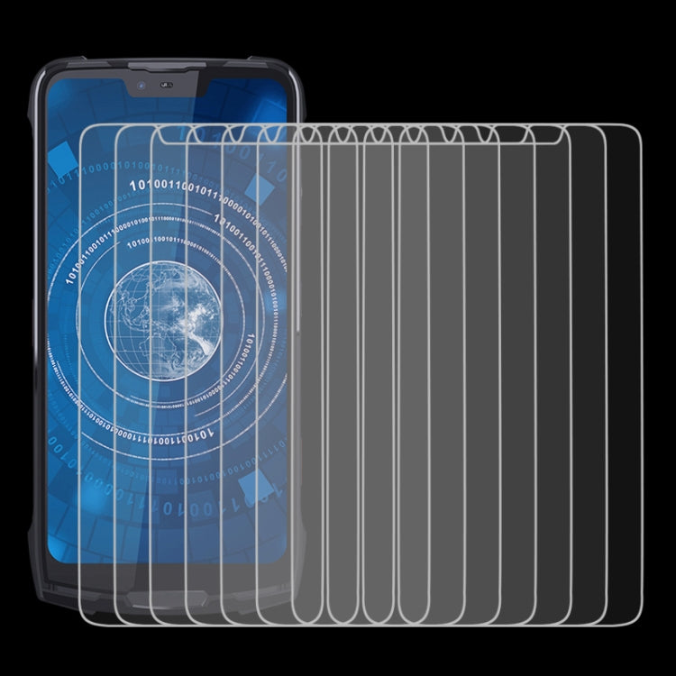 50 PCS For DOOGEE S90 2.5D Non-Full Screen Tempered Glass Film