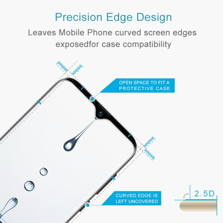 10 PCS 9H 2.5D Non-Full Screen Tempered Glass Film For DOOGEE X90 / X90L