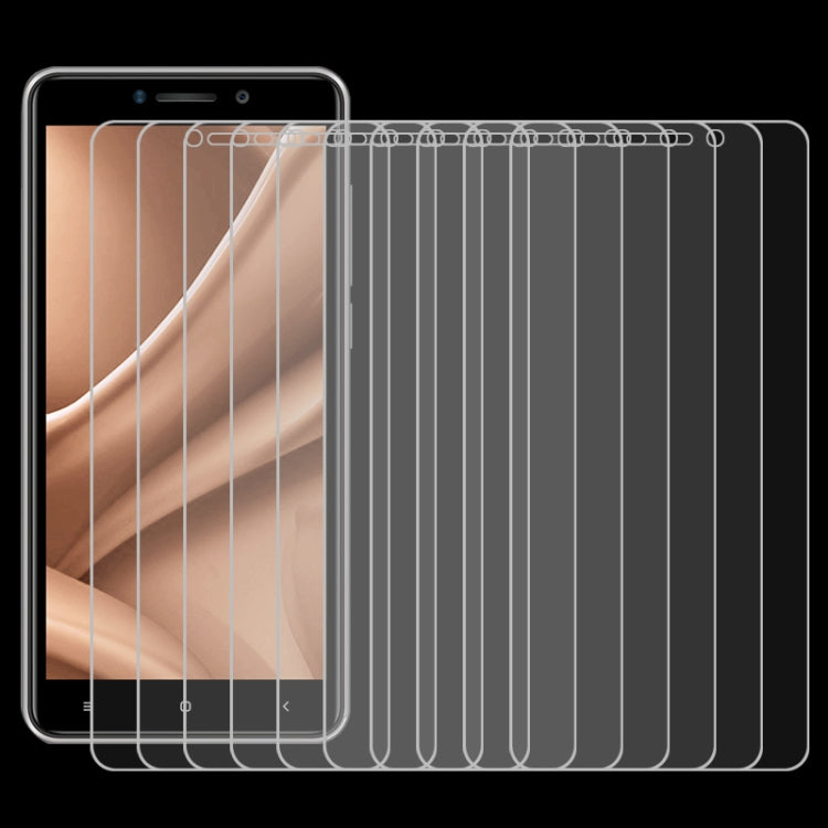 50 PCS For Oukitel C10 Pro 2.5D Non-Full Screen Tempered Glass Film