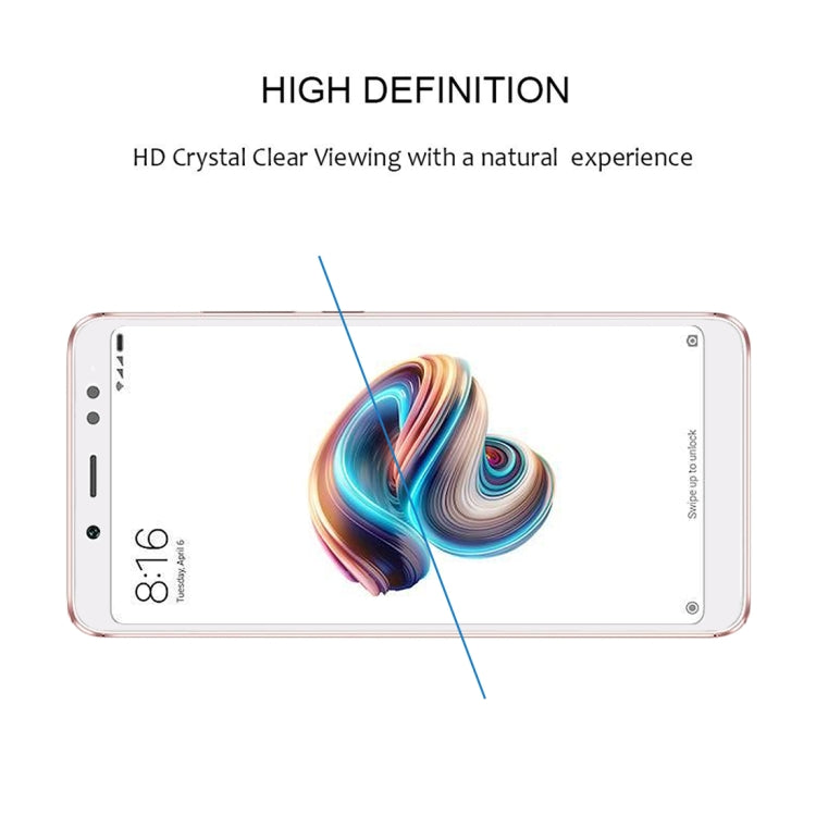 0.33mm 9H 2.5D Full Screen Fully Adhesive Tempered Glass Film for Xiaomi Redmi Note 5 Pro