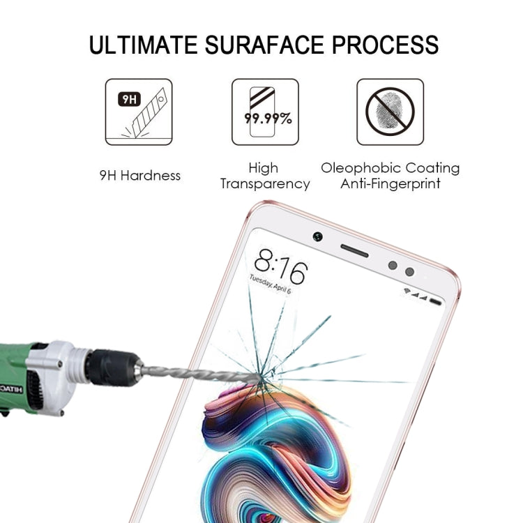 0.33mm 9H 2.5D Full Screen Fully Adhesive Tempered Glass Film for Xiaomi Redmi Note 5 Pro