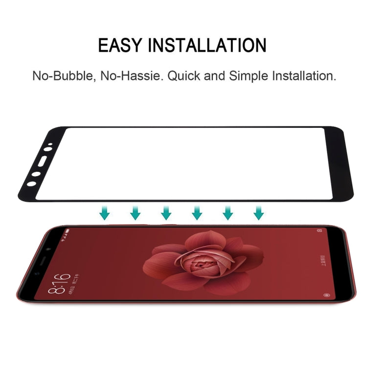0.33mm 9H 2.5D Full Screen Fully Adhesive Tempered Glass Film for Xiaomi Mi 6X