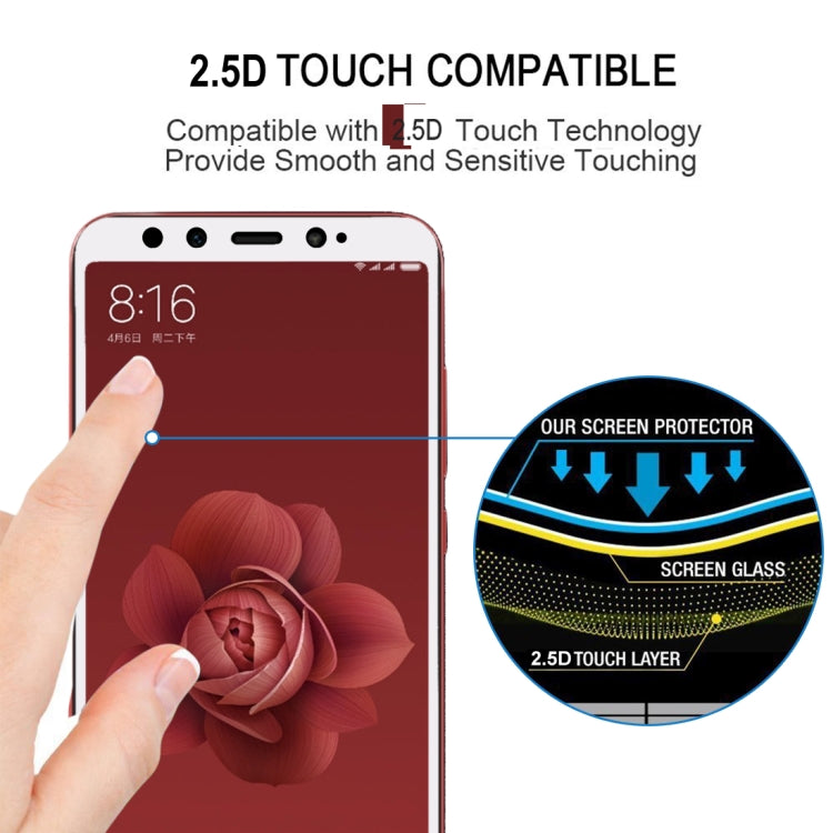 0.33mm 9H 2.5D Full Screen Fully Adhesive Tempered Glass Film for Xiaomi Mi 6X